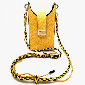 Fendi Mini Bucket Crossbody Bag / Phone Holder Like New